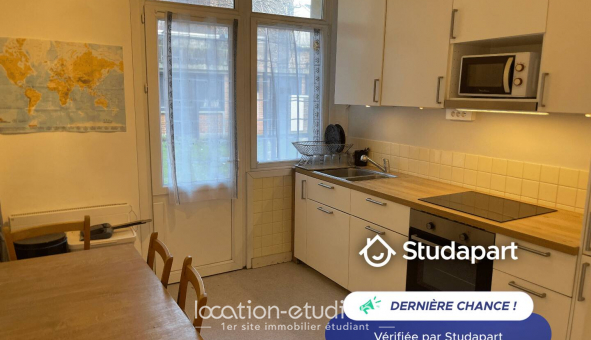 Logement �tudiant T3 &agrave; Lille (59800)