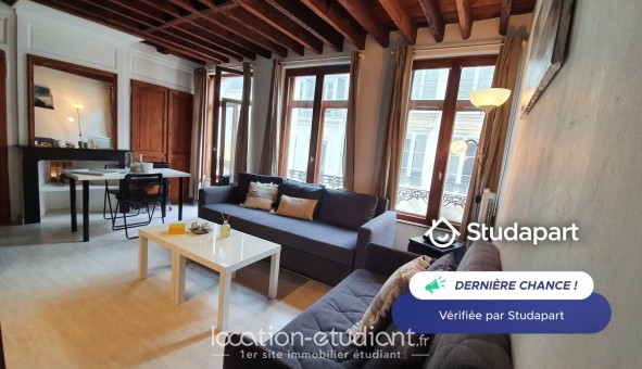 Logement �tudiant Location T3 Meubl&eacute; Lille (59800)