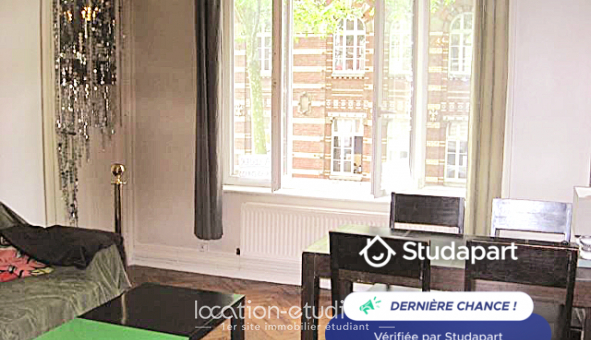 Logement �tudiant T3 &agrave; Lille (59800)