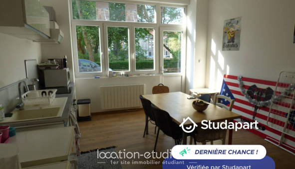 Logement �tudiant T3 &agrave; Lille (59800)