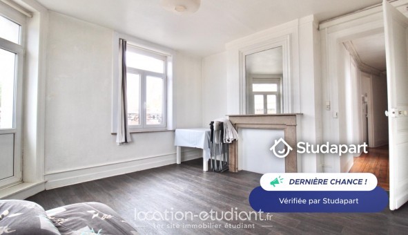 Logement �tudiant Location T3 Meubl&eacute; Lille (59800)