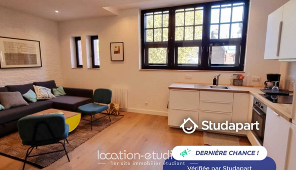 Logement �tudiant T3 &agrave; Lille (59800)