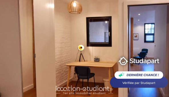 Logement �tudiant T3 &agrave; Lille (59800)