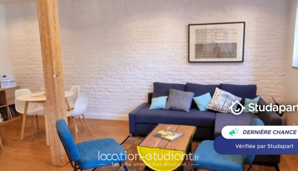 Logement �tudiant T3 &agrave; Lille (59800)