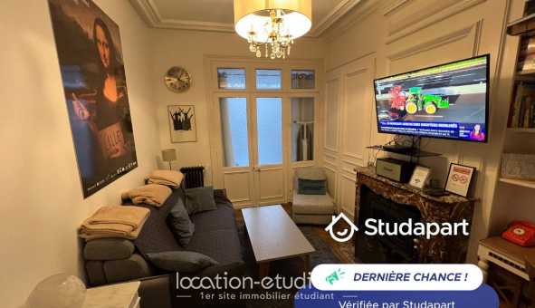 Logement �tudiant Location T3 Meubl&eacute; Lille (59800)