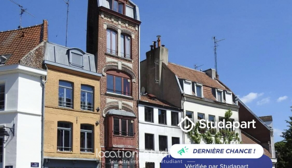 Logement �tudiant T3 &agrave; Lille (59800)