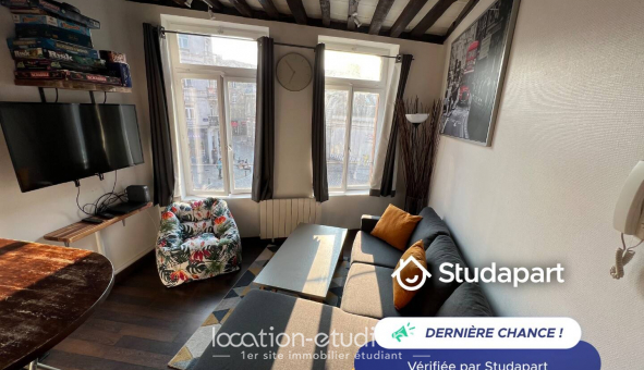 Logement �tudiant T3 &agrave; Lille (59800)
