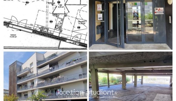 Logement �tudiant T3 &agrave; Lormont (33310)