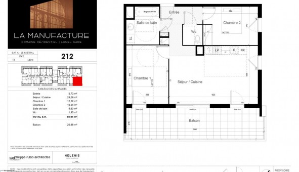 Logement tudiant T3 à Lunel (34400)