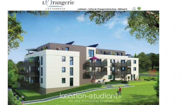 Logement �tudiant T3 &agrave; Lutterbach (68460)