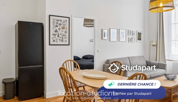 Logement étudiant T3 &agrave; Lyon 1er arrondissement (69001)