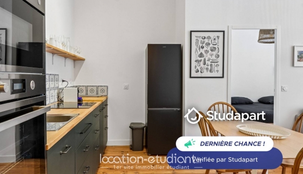 Logement étudiant T3 &agrave; Lyon 1er arrondissement (69001)