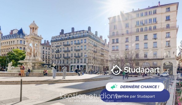 Logement tudiant T3 à Lyon 2me arrondissement (69002)