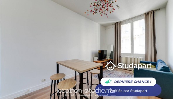 Logement tudiant T3 à Lyon 2me arrondissement (69002)