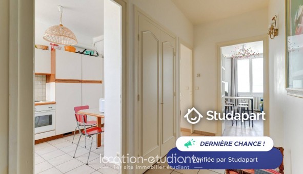 Logement tudiant T3 à Lyon 2me arrondissement (69002)