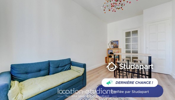 Logement tudiant T3 à Lyon 2me arrondissement (69002)