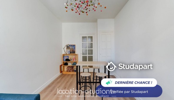 Logement tudiant T3 à Lyon 2me arrondissement (69002)