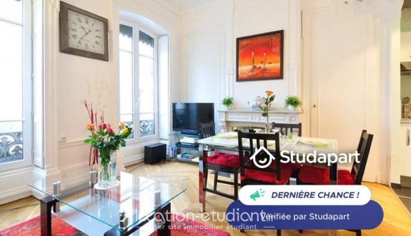 Logement étudiant T3 &agrave; Lyon 2ème arrondissement (69002)