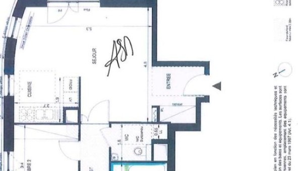 Logement �tudiant Location T3 Vide Lyon 2�me arrondissement (69002)