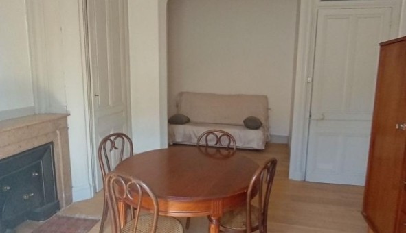 Logement tudiant Location T3 Vide Lyon 3me arrondissement (69003)