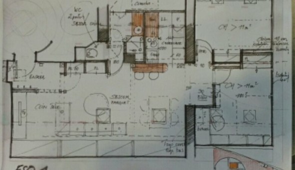 Logement �tudiant Location T3 Vide Lyon 3�me arrondissement (69003)