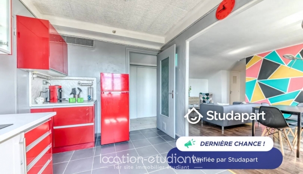Logement étudiant T3 &agrave; Lyon 7ème arrondissement (69007)