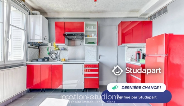 Logement étudiant T3 &agrave; Lyon 7ème arrondissement (69007)