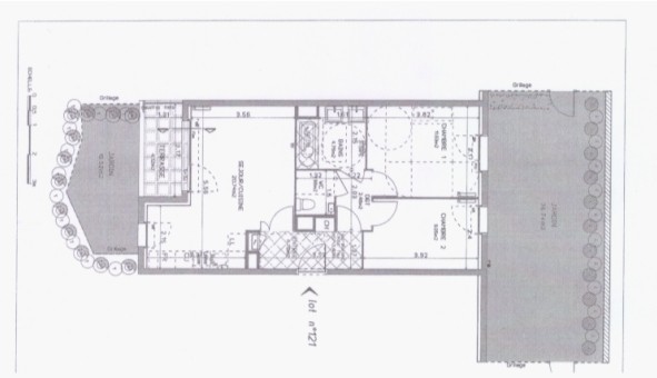 Logement tudiant T3 à Lyon 8me arrondissement (69008)