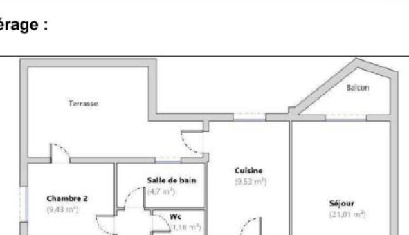 Logement �tudiant T3 &agrave; Mareuil l�s Meaux (77100)