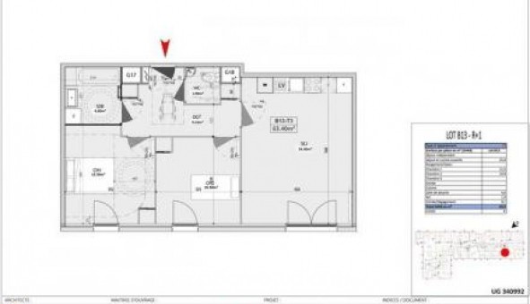 Logement tudiant T3 à Marly le Roi (78160)