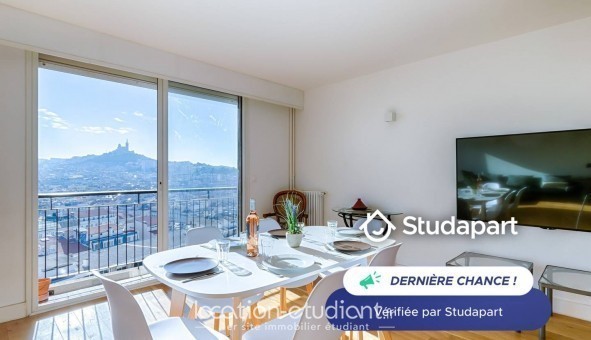 Logement tudiant Location T3 Meublé Marseille 01er arrondissement (13001)