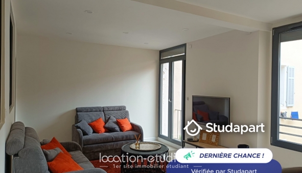 Logement étudiant T3 &agrave; Marseille 02ème arrondissement (13002)