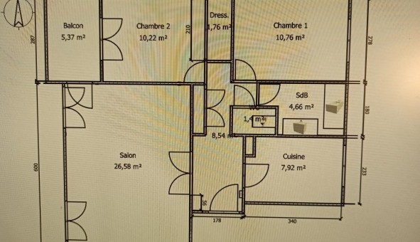 Logement tudiant T3 à Marseille 05me arrondissement (13005)