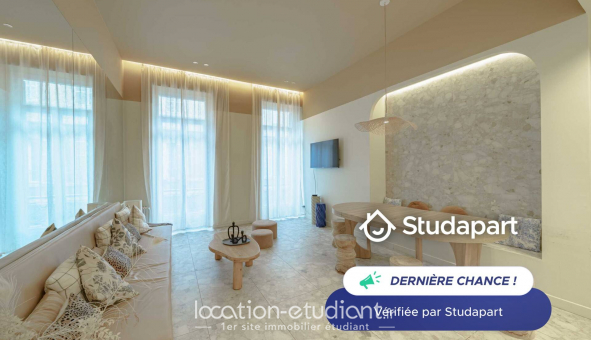 Logement �tudiant T3 &agrave; Marseille 06�me arrondissement (13006)