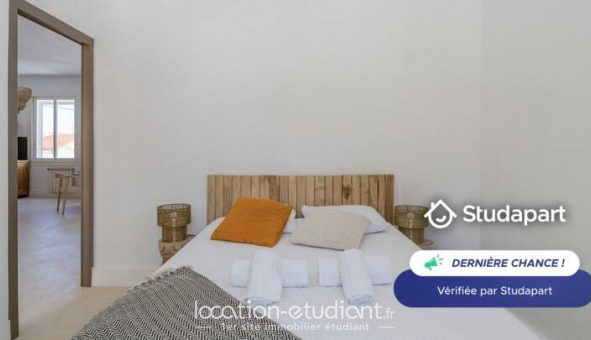 Logement �tudiant T3 &agrave; Marseille 08�me arrondissement (13008)