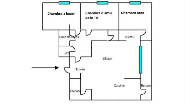 Logement �tudiant T3 &agrave; Marseille 09�me arrondissement (13009)