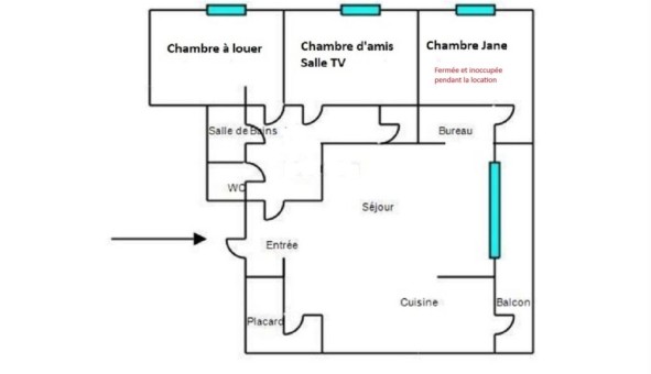 Logement �tudiant T3 &agrave; Marseille 09�me arrondissement (13009)