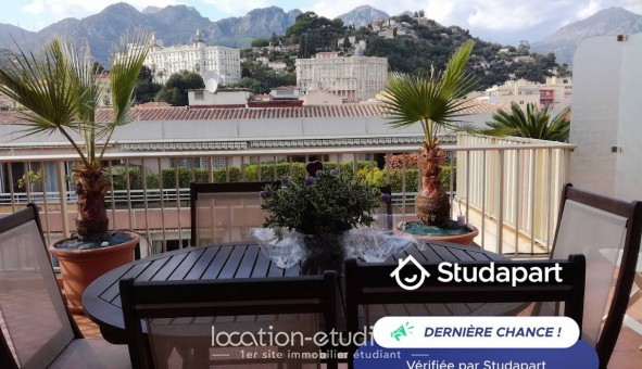 Logement �tudiant T3 &agrave; Menton (06500)