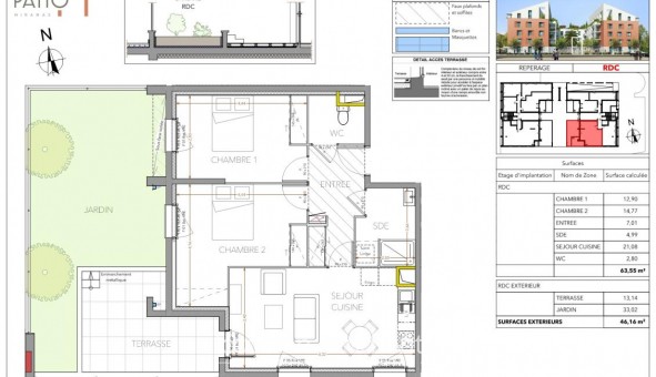 Logement �tudiant T3 &agrave; Miramas (13140)