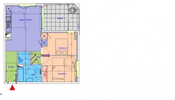 Logement tudiant T3 à Montpellier (34080)