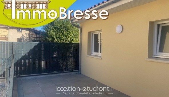 Logement �tudiant T3 &agrave; Montrevel en Bresse (01340)