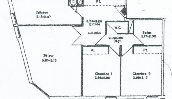 Logement tudiant T3 à Nancy (54100)