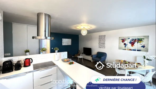 Logement tudiant T3 à Nanterre (92000)