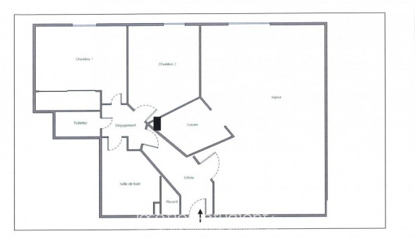 Logement tudiant T3 à Nantes (44200)