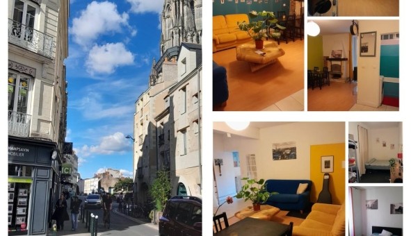 Logement tudiant T3 à Nantes (44200)