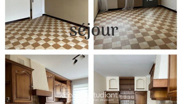 Logement tudiant Location T3 Vide Nantes (44200)
