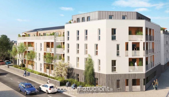 Logement tudiant T3 à Nantes (44200)