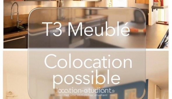 Logement tudiant Location T3 Meublé Nantes (44200)