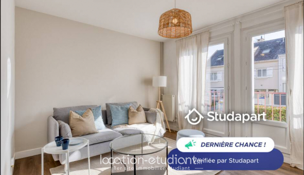 Logement étudiant Location T3 Meublé Nantes (44200)