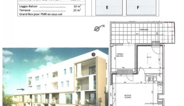 Logement �tudiant T3 &agrave; Nantes (44200)